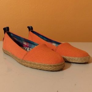 E.U.C. Keds Women's Ankle Plaid Slip Ons